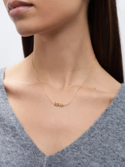 PARFOIS Collar Acero Love Dorado New