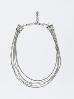 PARFOIS Collar Cadena Plateado Online