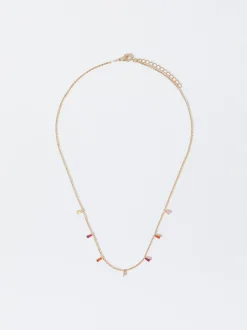 PARFOIS Collar Con Circonitas Multicor Sale