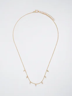 PARFOIS Collar Con Circonitas Dorado Clearance