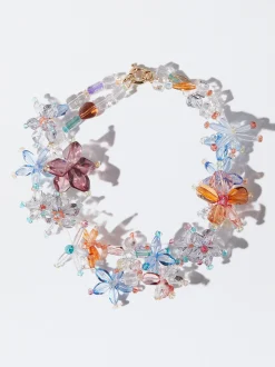 PARFOIS Collar Con Flores Multicor Best Sale