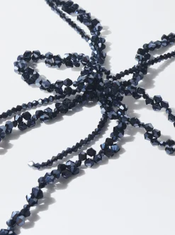 PARFOIS Collar Con Lazo Azul Best