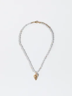 PARFOIS Collar Con Perlas Dorado Discount