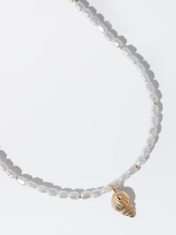 PARFOIS Collar Con Perlas Dorado Discount