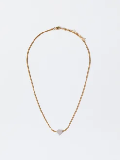PARFOIS Collar De Acero Con Coraz&oacute;n Multicor Flash Sale
