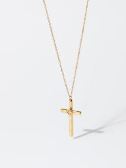 PARFOIS Collar De Acero Dorado Hot