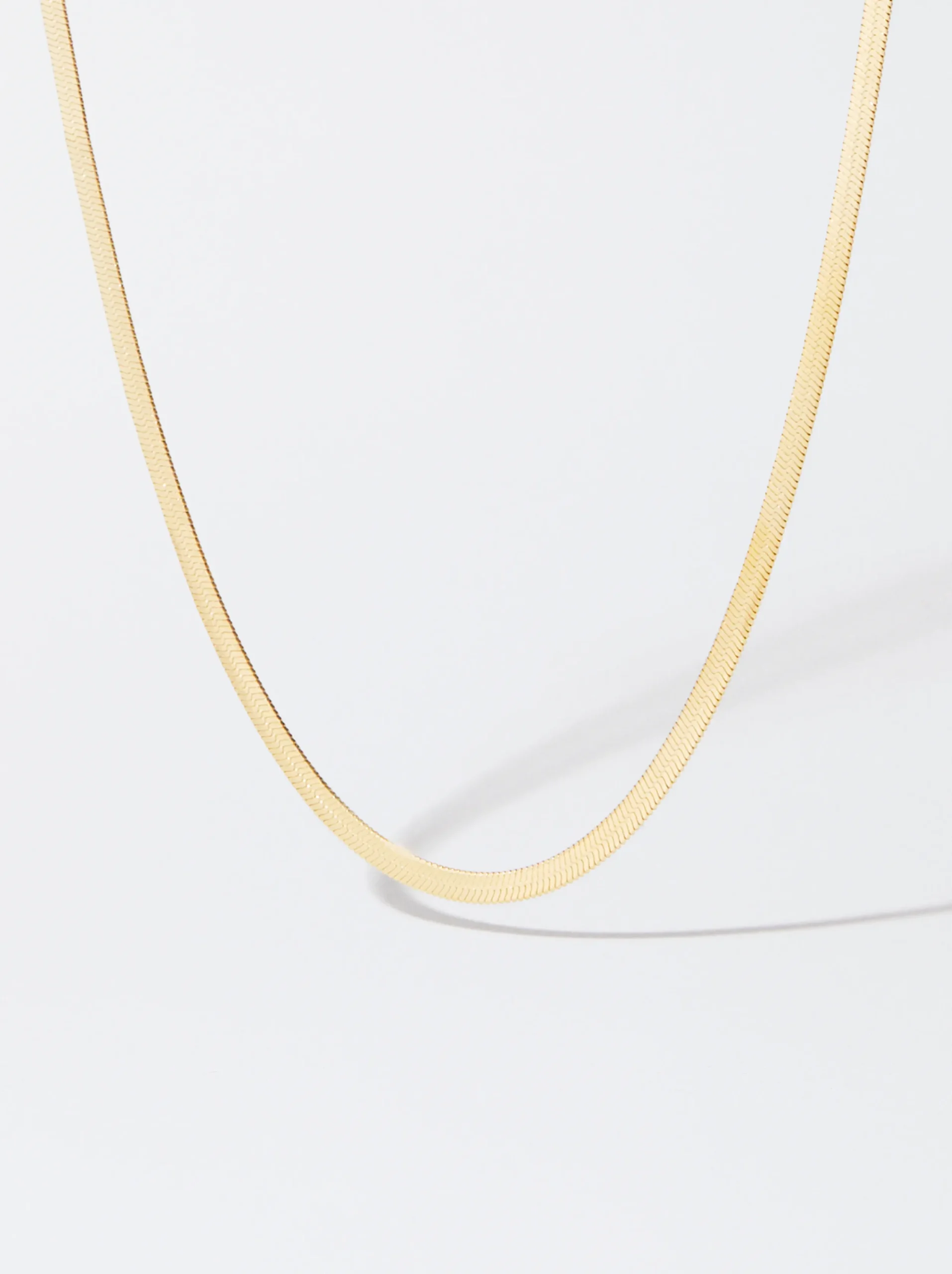 PARFOIS Collar De Acero Dorado Online