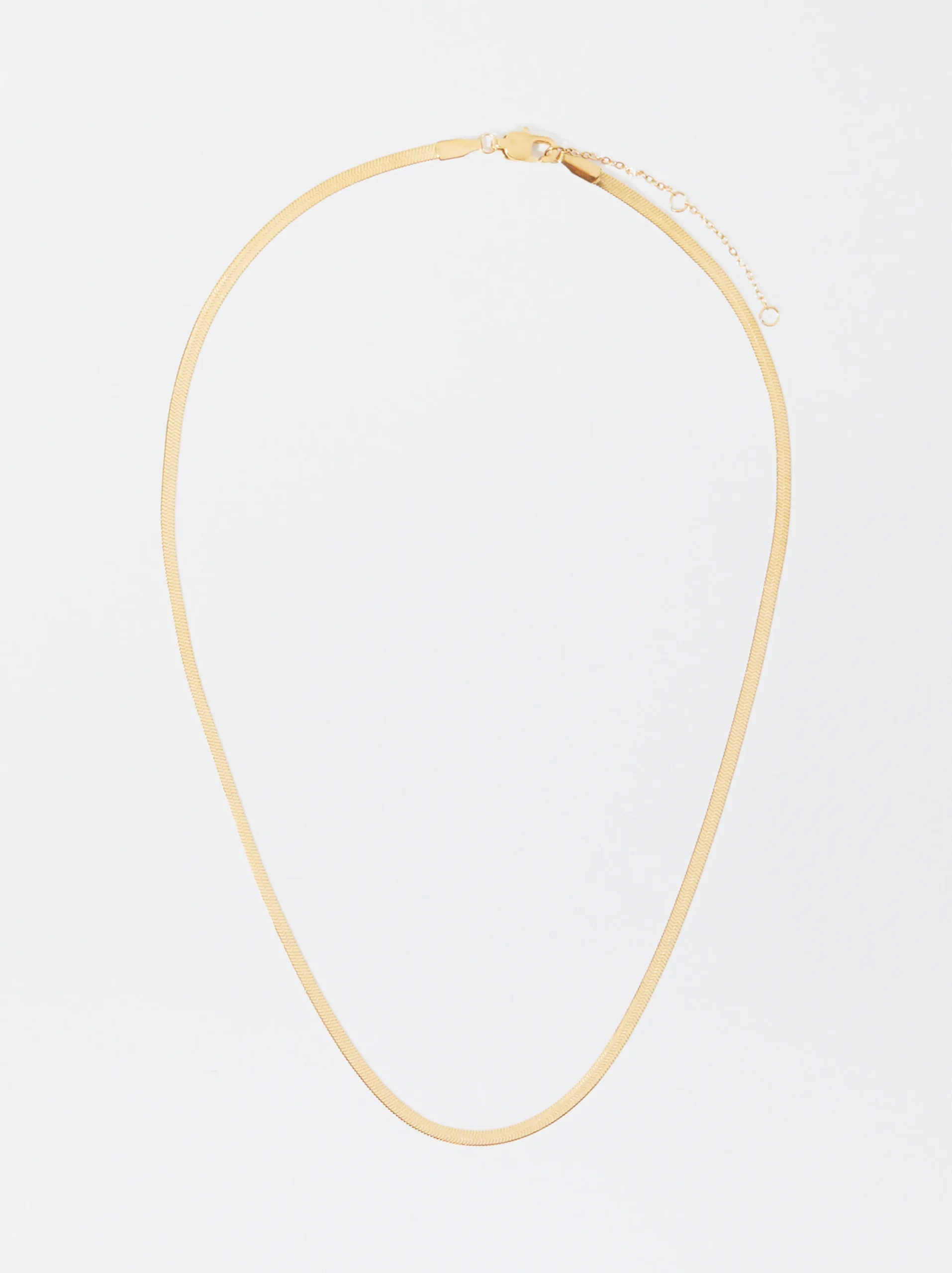 PARFOIS Collar De Acero Dorado Online