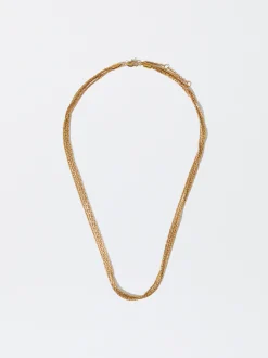 PARFOIS Collar De Acero Dorado Best