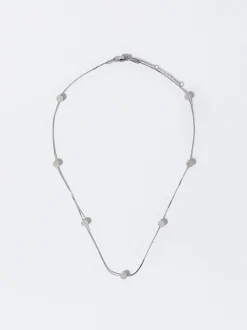 PARFOIS Collar De Acero Plateado Outlet