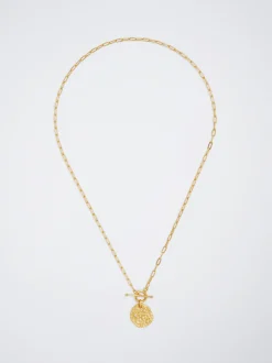 PARFOIS Collar De Plata 925 Con Circonitas Dorado Cheap