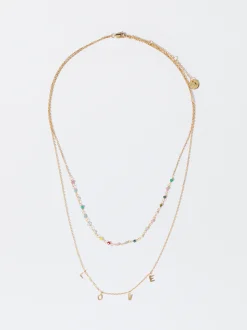 PARFOIS Collar De Plata 925 Multicolor Multicor Hot