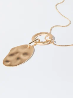 PARFOIS Collar Colgante Dorado Store