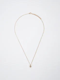 PARFOIS Collar Con Circonitas Dorado Flash Sale