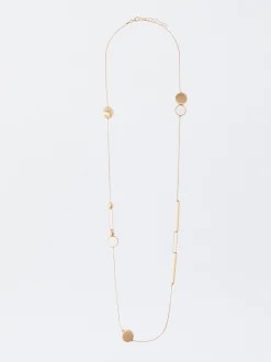 PARFOIS Collar Dorado Esmaltado Beige Sale