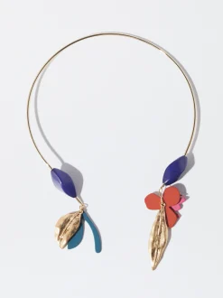 PARFOIS Collar Multicolor Con Acr&iacute;lico Multicor Store