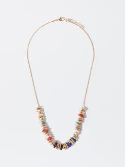 PARFOIS Collar Multicolor Con Acr&iacute;lico Multicor Cheap