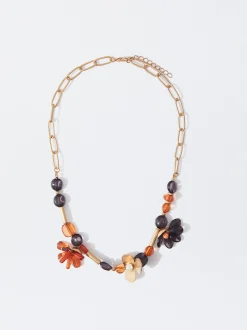 PARFOIS Collar Multicolor Con Flores Multicor Best