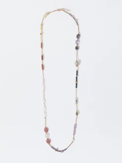 PARFOIS Collar Multicolor Con Piedras Multicor Sale