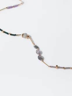 PARFOIS Collar Multicolor Con Piedras Multicor Sale