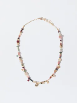 PARFOIS Collar Multicolor Con Piedras Multicor Best