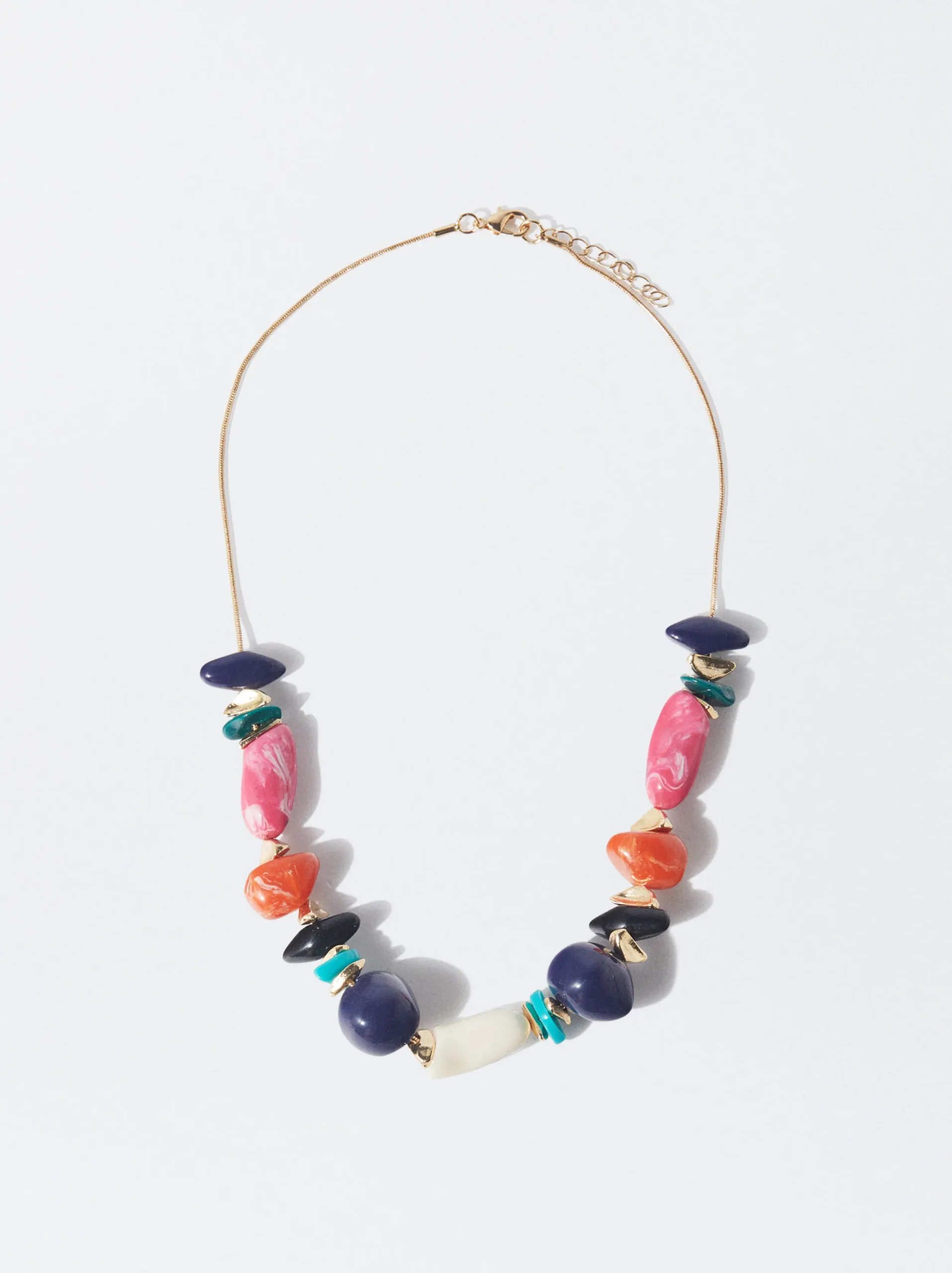 PARFOIS Collar Multicolor Con Piedras Multicor Discount