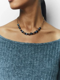 PARFOIS Collar Multicolor Con Piedra Multicor Fashion