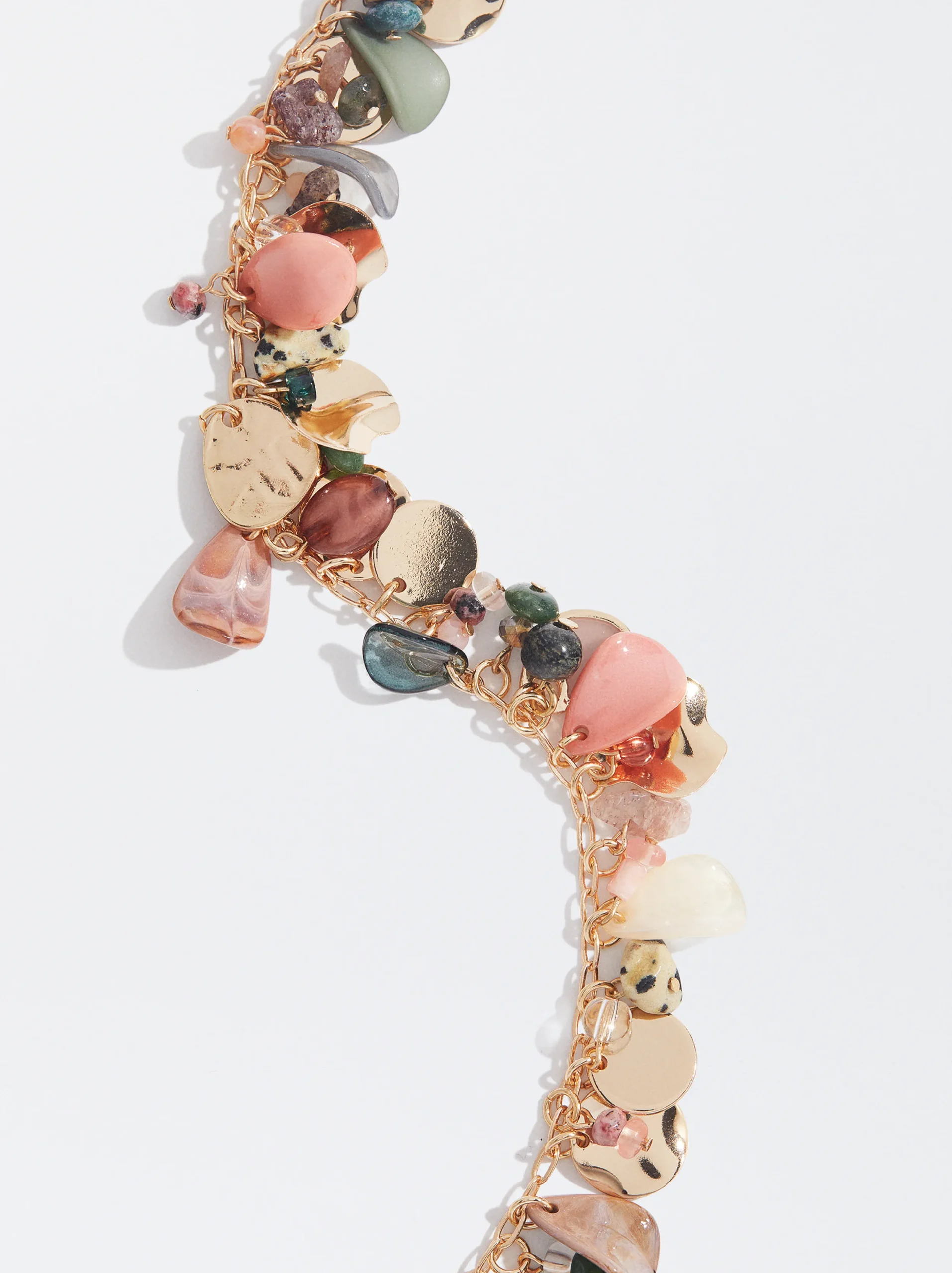PARFOIS Collar Multicolor Con Piedra Multicor Outlet