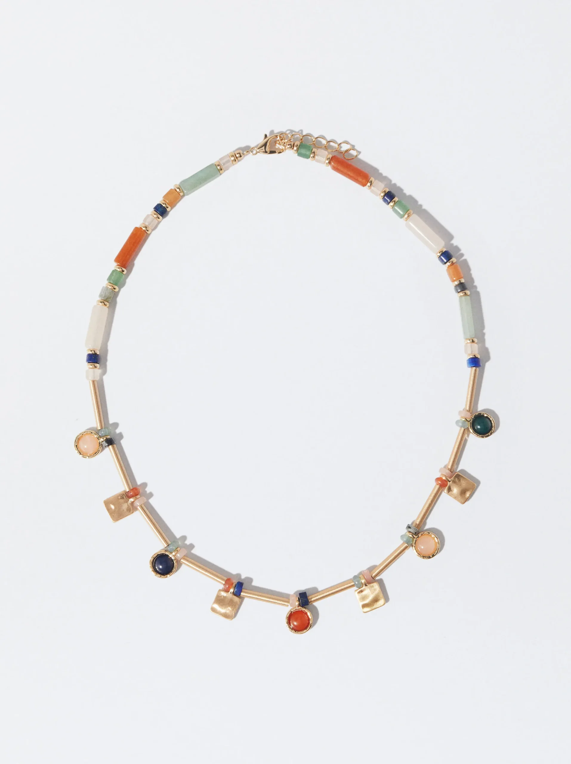 PARFOIS Collar Multicolor Con Piedra Multicor Outlet