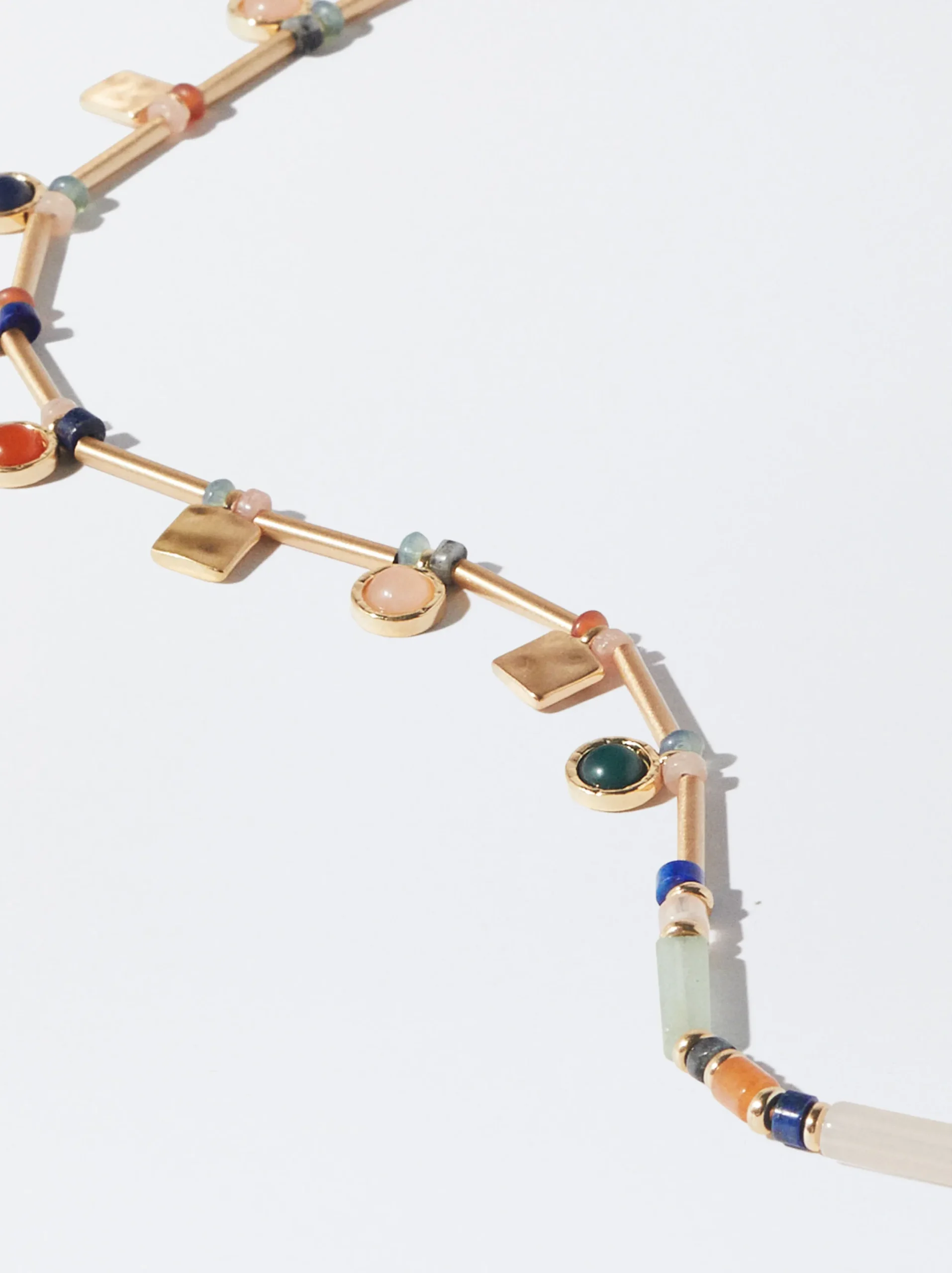 PARFOIS Collar Multicolor Con Piedra Multicor Outlet