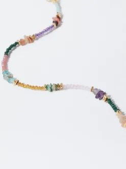 PARFOIS Collar Multicolor Con Piedras Multicor Hot