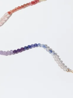 PARFOIS Collar Multicolor Con Piedra Multicor Cheap