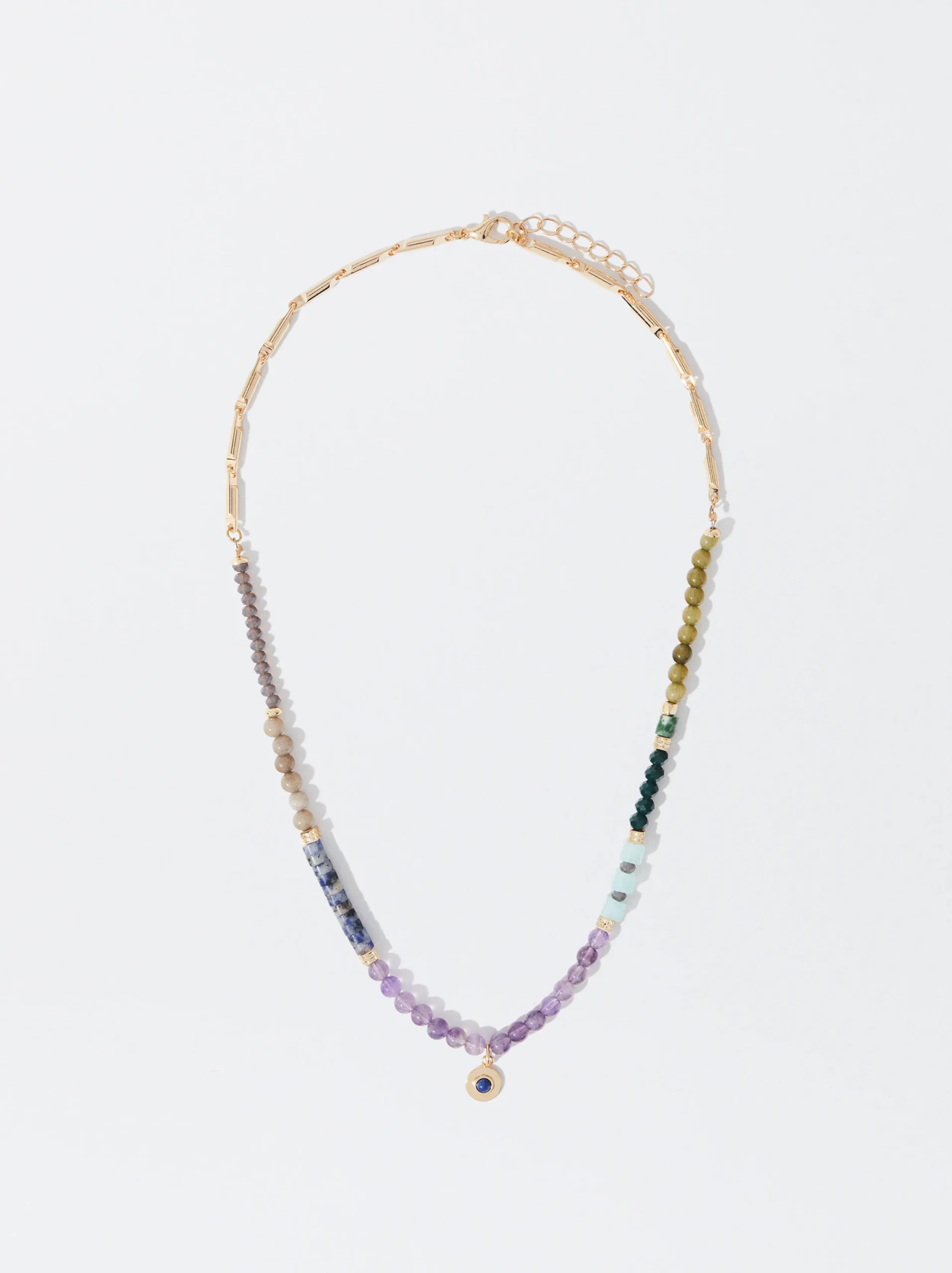 PARFOIS Collar Multicolor Con Piedras Multicor Discount