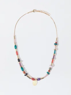 PARFOIS Collar Multicolor Con Resina Multicor Shop