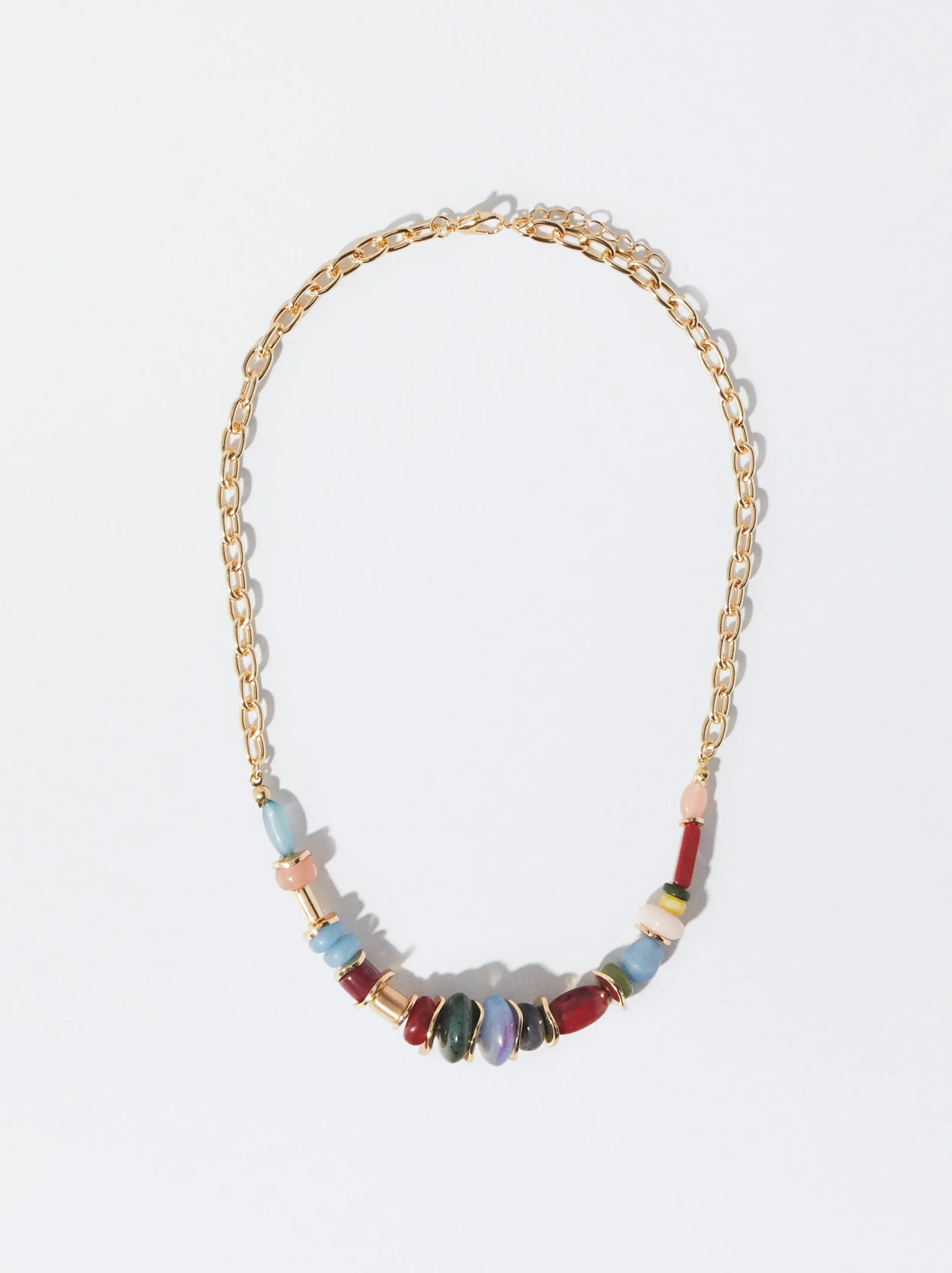 PARFOIS Collar Multicolor Con Resina Multicor Cheap