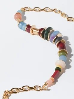 PARFOIS Collar Multicolor Con Resina Multicor Cheap