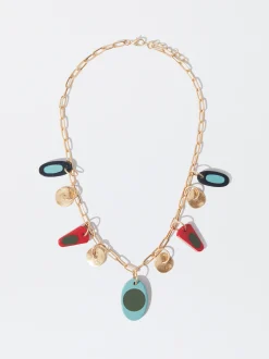 PARFOIS Collar Multicolor De Resina Multicor Outlet