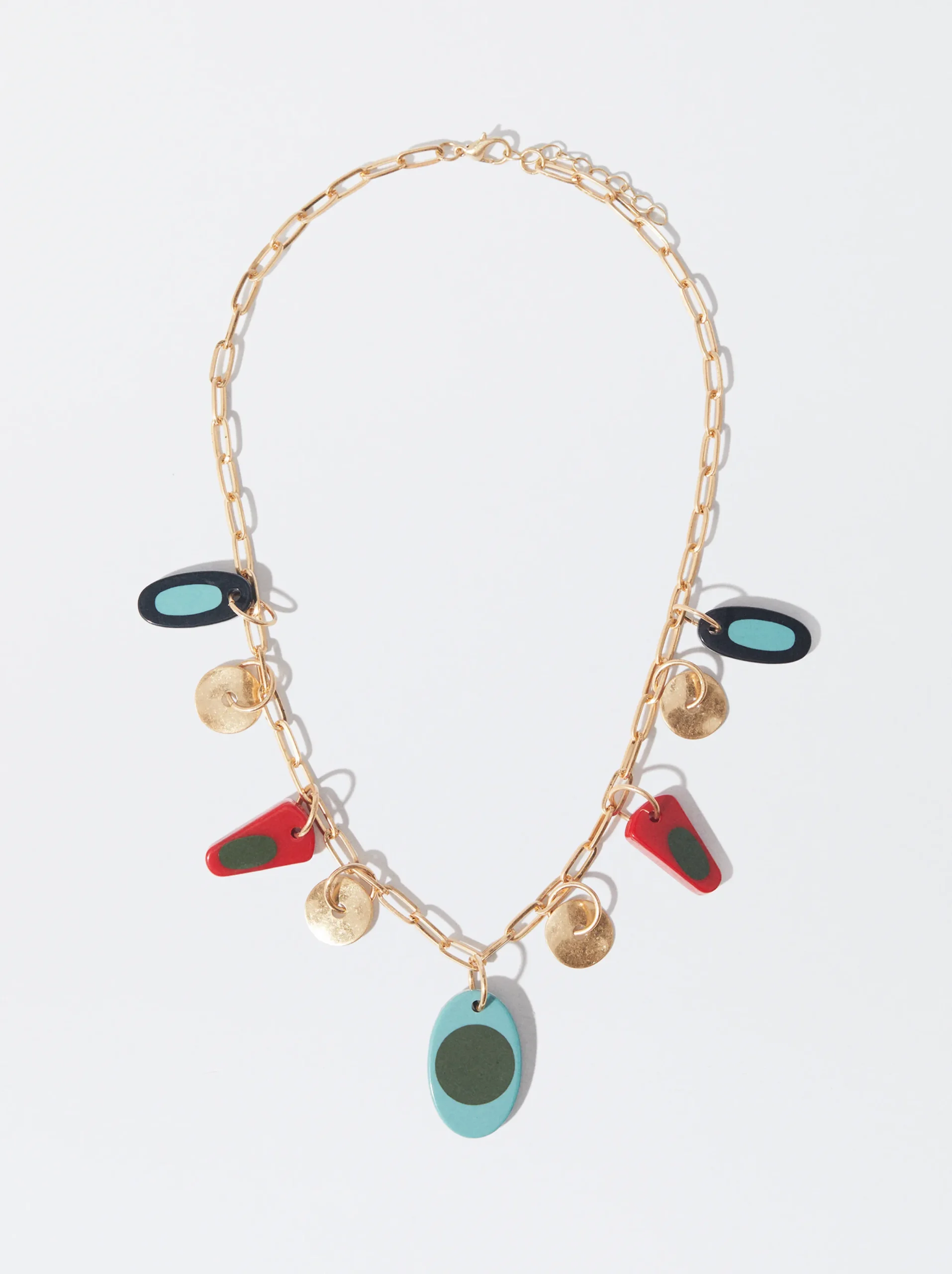 PARFOIS Collar Multicolor De Resina Multicor Outlet