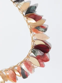 PARFOIS Collar Multicolor De Resina Multicor Outlet