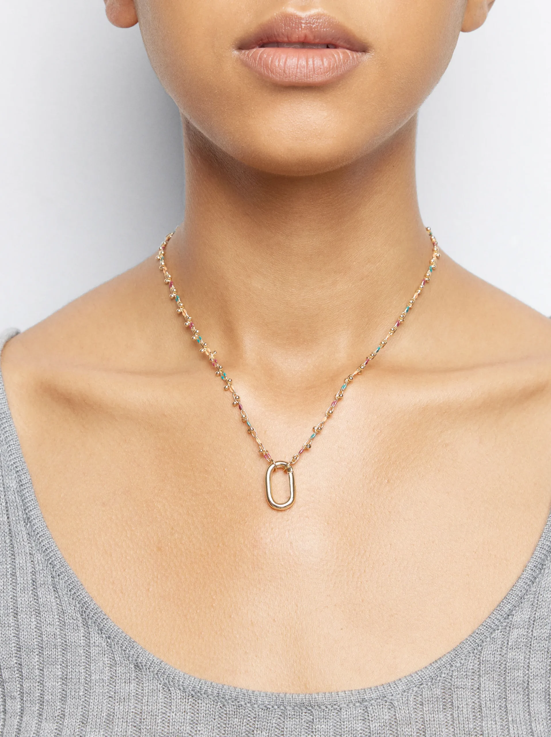 PARFOIS Collar Multicolor Esmaltado Multicor Shop