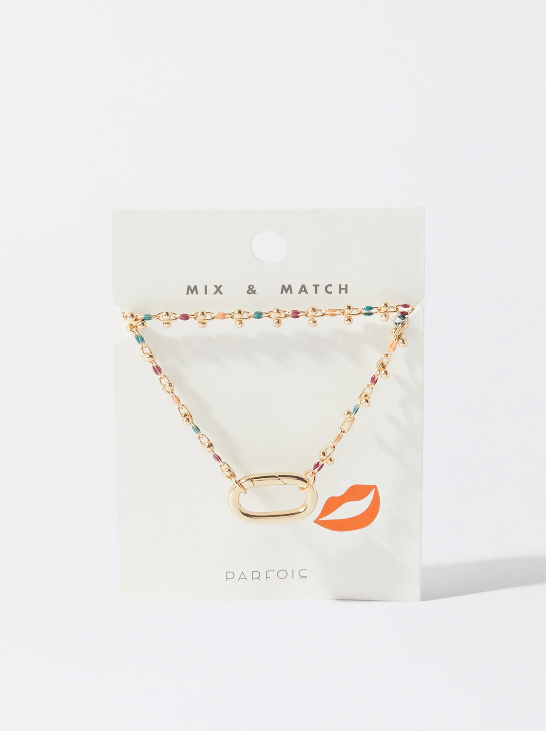 PARFOIS Collar Multicolor Esmaltado Multicor Shop