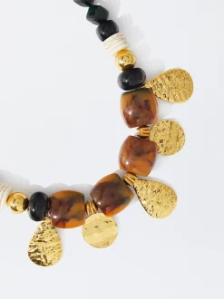 PARFOIS Collar Piedra Natural Verde Best Sale