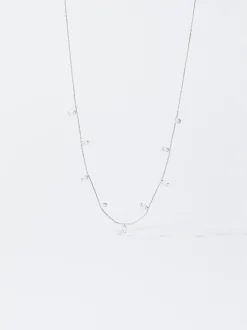 PARFOIS Collar Con Circonitas Plateado Best