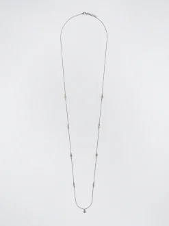 PARFOIS Collar Con Circonitas Plateado Cheap