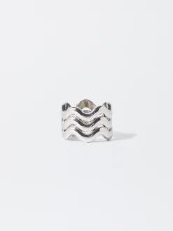 PARFOIS Conjunto Anillos s Plateado Clearance