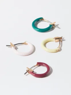 PARFOIS Conjunto De Aros Multicolor Multicor Sale