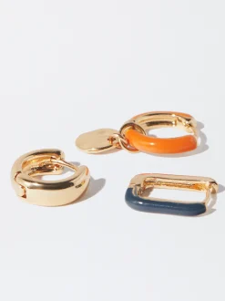 PARFOIS Conjunto De Aros Multicolor Multicor Best