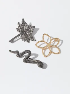 PARFOIS Conjunto De Broches Con Charms Multicor Cheap