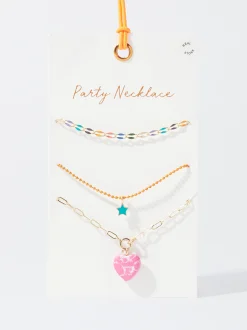 PARFOIS Conjunto De Collares Con Piedra Multicor Cheap