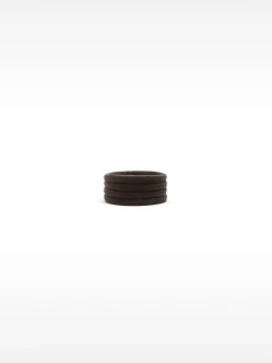 PARFOIS Conjunto De Gomas Para El Pelo Marr&oacute;n Best Sale